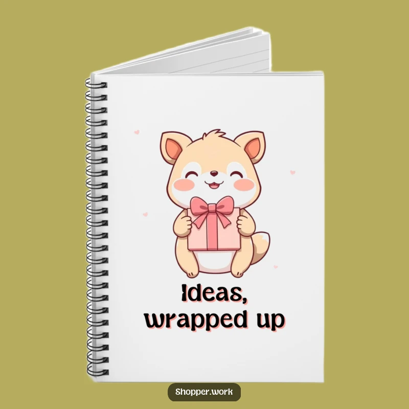 Funny Gift Giver Animal Notebook: Journal Happy Animal Presents Gift